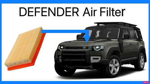 Filtro Aire Land Rover Sport  Defender 90 110 20- Original Foto 2