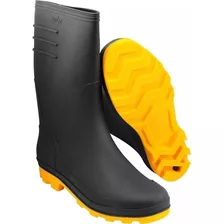 Bota Pvc Forrada Borracha Impermeável Motoboy Chuva Vonder