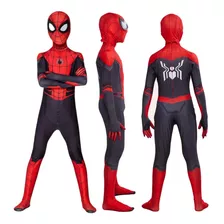 Fantasia Infantil Homem Aranha C/ Máscara Spider Man Cosplay