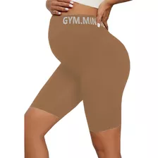 Leggins Premamá Pantalones Cortos De Maternidad Para Mujer