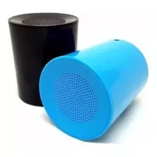 Parlante Bluetooth Cilindro Celeste