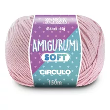 Fio Linha Amigurumi Soft Círculo 150m - Cor 3141 Menina