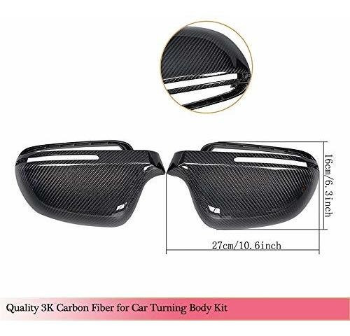 Espejo - Mcarcar Kit Mirror Cover Fits Audi A4 B8 S******* Q Foto 4