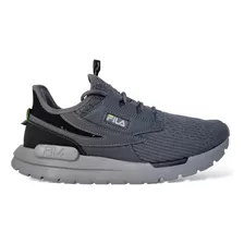 Tenis Fila Masculino Tr-knit Cinza Escuro 