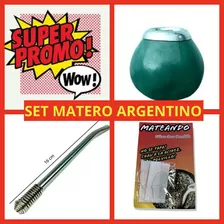 Oferta! Mate Calabaza Natural+bombilla Aluminio+filtros Bomb