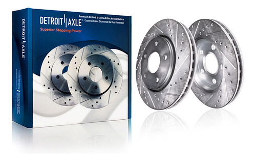 Front Drilled Rotors + Brake Pads For Ford Escape Mazda  Ddh Foto 3