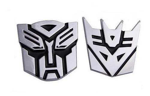 Emblema 3d Transformers Sticker Calcomania Etiqueta Foto 2