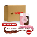 Nucita Vaso De Vidrio 200g Pack 6 Unidades