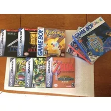 12 Caixas Jogos Game Boy + Berço