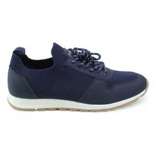 Tenis Para Hombre Lob Footwear Textil Azul 90804017