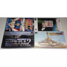Lote De Games Nas Caixas - Super Famicom - Excelente Estado
