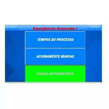 Clp + Ihm Touch +programa Para Sopradora Pet Semi-automática