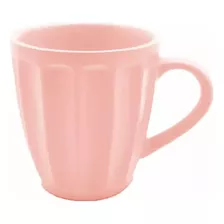 Taza Alta Asa Ceramica Cafe Te Color Bebida Bazar Trendy