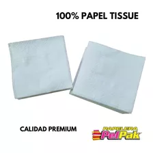 Servilletas De Papel Blancas Tissue 24x24 X Caja