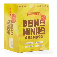Bananinha Cremosa Classica Oliveira Sem Glúten 24 Uni 30g