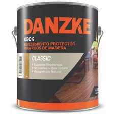 Protector De Madera Exterior Danzke Deck Petrilac 4lt Habano