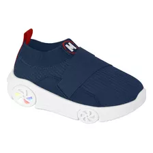 Tênis Infantil Molekinho Led Luzinha Carro Conforto 2632101