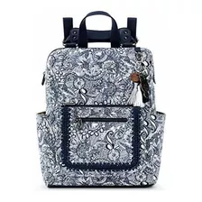 Morral Casual - Sakroots Loyola Para Mujer, Navy Spirit Dese