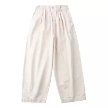 Jeans De Pernera Ancha Pantalones Cargo Sueltos Cintura Alta