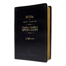 Bíblia De Estudo Charles H. Spurgeon Nvt | Letra Grande