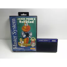 James Pond 2: Robocod Master System Original Com Caixa