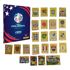 Set Álbum Duro Copa América Usa 2024+todas Las Láminaspanini