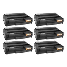 6 Unid Toner Compatível C/ Ricoh Sp3400 Sp3410 Sp3510 Sp3500