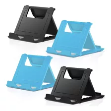 Soporte De Escritorio Para iPad Cooloo 2 Black + 2 Blue