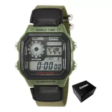 Relógio Masculino Casio Ae-1200whb-3bvdf - Garantia + Nf