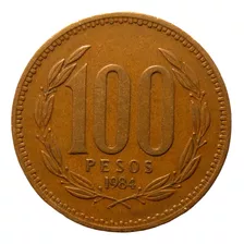 Moneda 100 Pesos Chile 1984