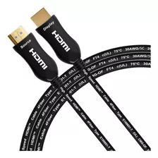 Cable Hdmi De Fibra Óptica Ibirdie 4k Cl3 De 65 Pies/20 M Ra