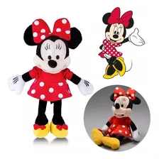 Pelúcia Minnie Mouse Disney 33 Cm Com Som Original