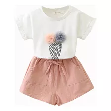  Ropa Para Niños Vestir Traje Conjuntos Faldas Blusas Niñas