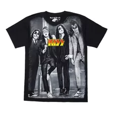 Playera Rock Kiss Dressed To Kill 