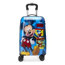 Mala Infantil Viagem Bordo Rígida Mickey Xeryus