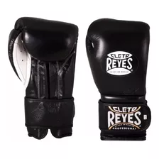 Guantes Box Cleto Reyes Cierre De Contacto Negros 16 Oz