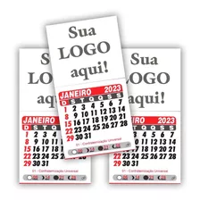 1000 Mini Calendário Personalizados Anual! Seu Tema Ou Logo!