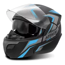 Capacete Escamoteável Robocop Modular Pro Tork Attack Hsa