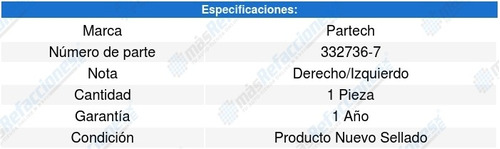 Cilindro Rueda Ford Festiva 88-93 Partech 5683190 Foto 2