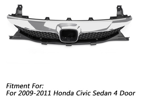 Parrilla Delantera Para Honda Civic Sedan De 4 Puertas 2009- Foto 6