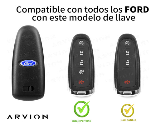 Funda Para Llave Ford Edge Explorer Escape Focus Carcasa Foto 7