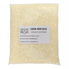 1 Kg Cera Mix Soja Ecológica Velas Artesanal Massagem