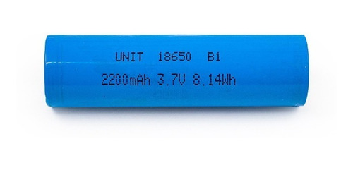 2200mah Batería Recargable 18650 3.7v