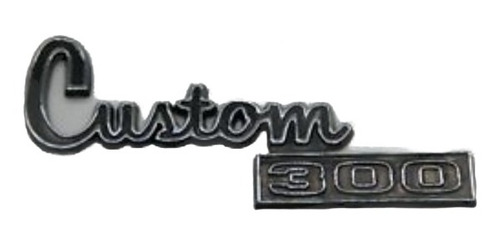 Foto de 1 Emblema Custom 300 De Dodge Bajo Pedido Repuesto Genrico 