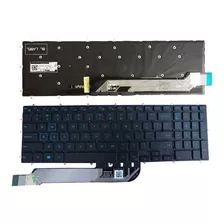 Teclado Portátil Para Dell Inspiron G3 G5 G7 Us, Diseño Azul