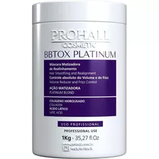 Btox Platinum Realinhamento Cabelo Loiro Blond Prohall 1kg