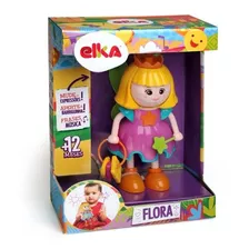 Boneca Flora Fadinha De Atividades Elka