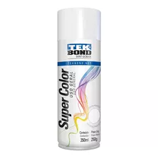Tinta Spray Super Color Uso Geral Branco Brilhante Tek Bond