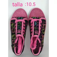 Zapatillas De Niña Hello Kitty - Keds -talla 10.5