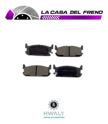 Pastilla De Freno Trasera Mazda Miata (usa) 1.8 1998 Bpnb Foto 2